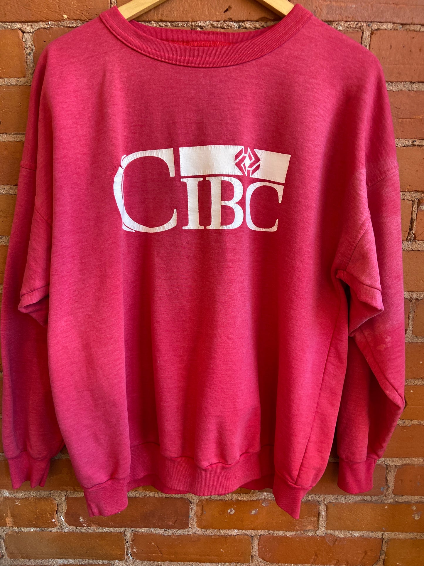 Distressed CIBC Crewneck Sweatshirt