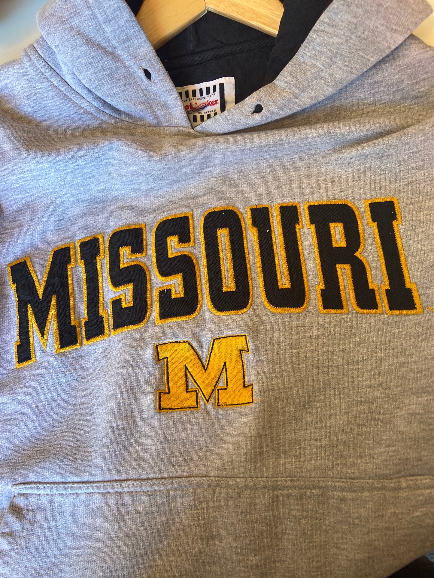 Grey Missouri Hoodie
