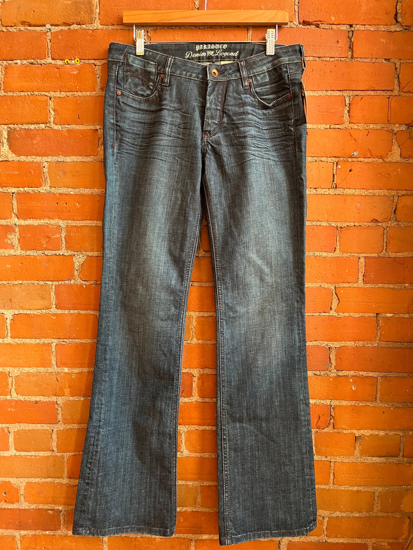 Y2K Parasuco Low-Rise Flared Denim