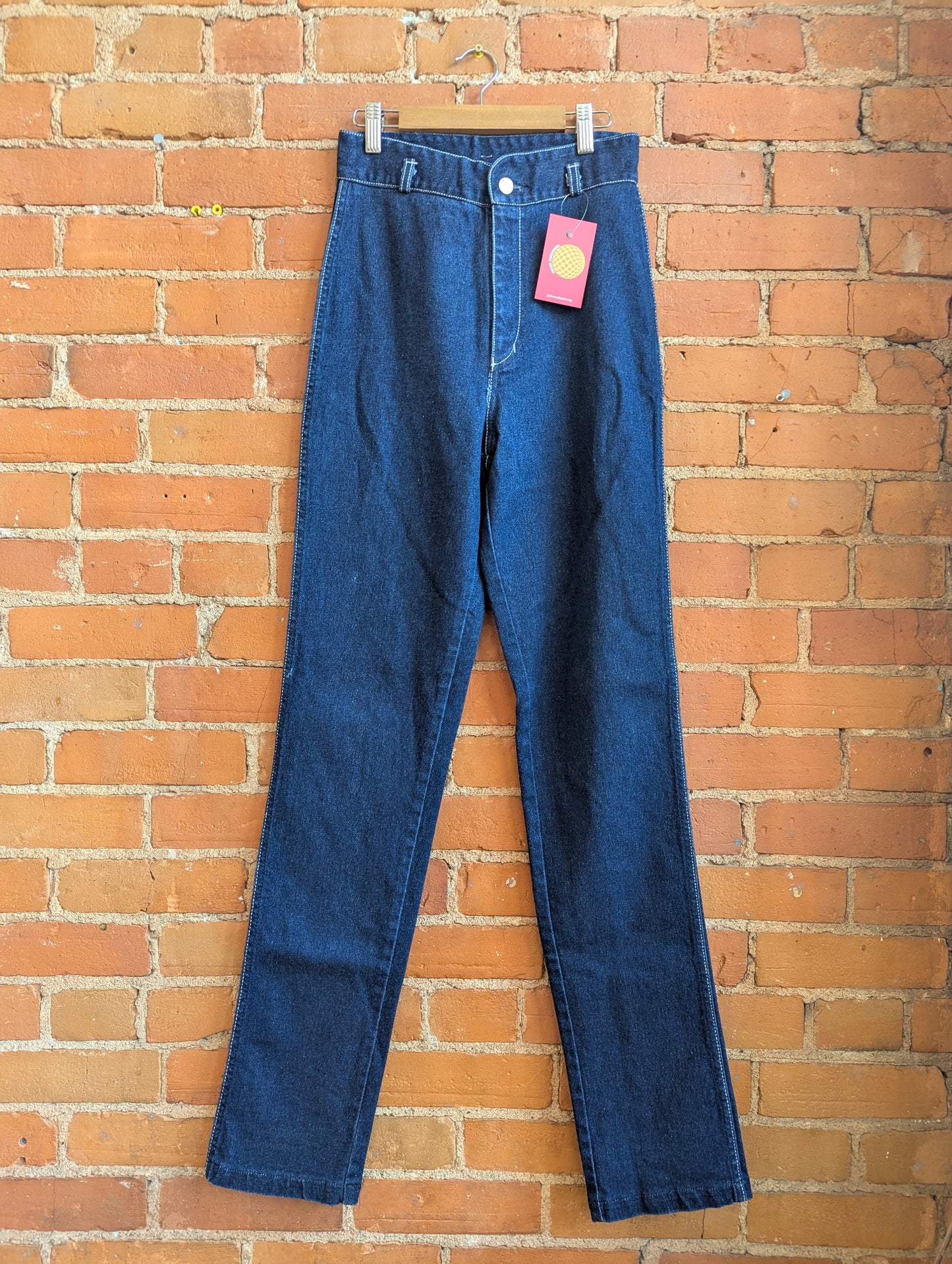 1980s Visa High Rise, Straight Leg Jeans