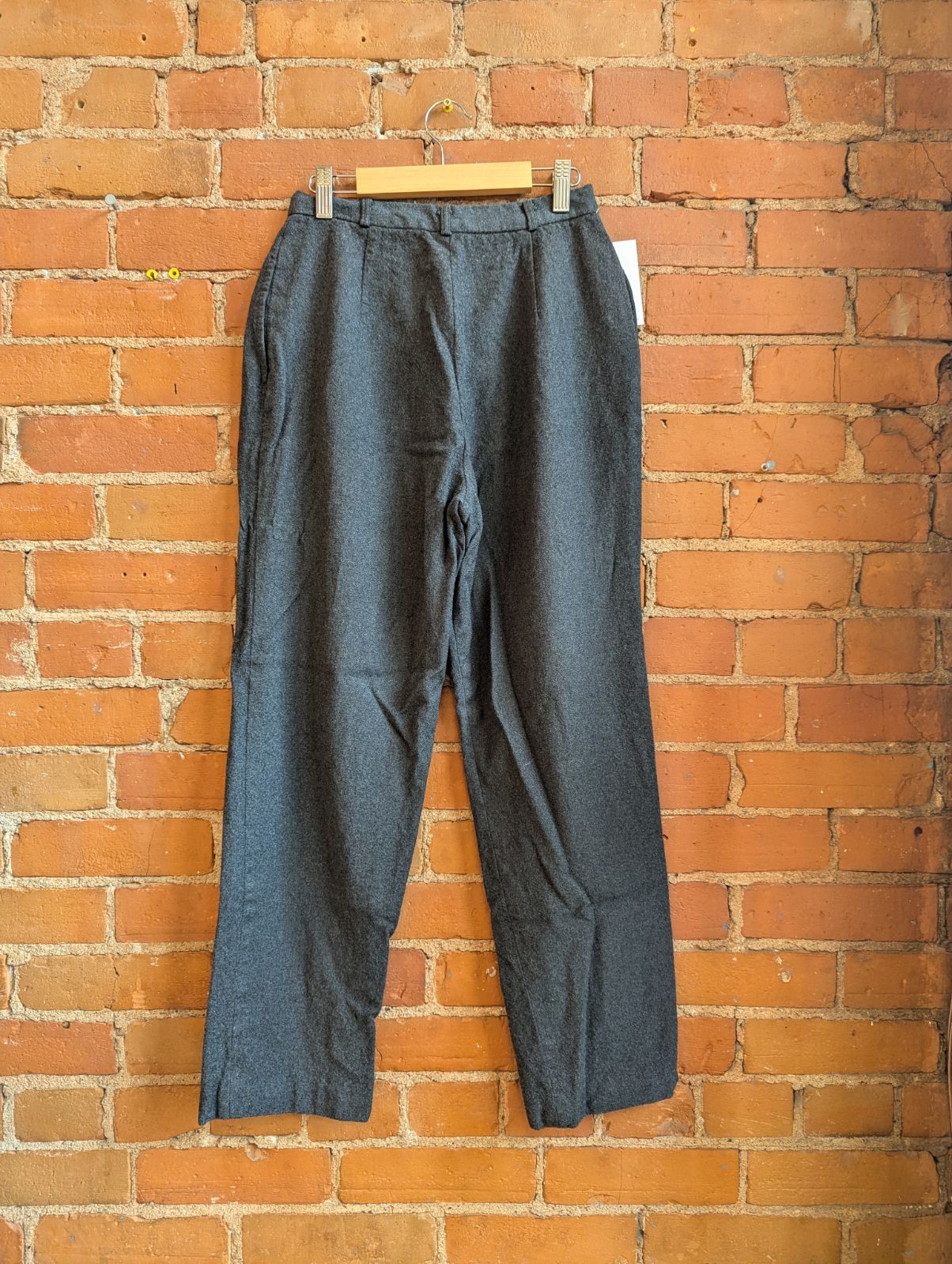 1980s Gaytown Grey Wool Pants