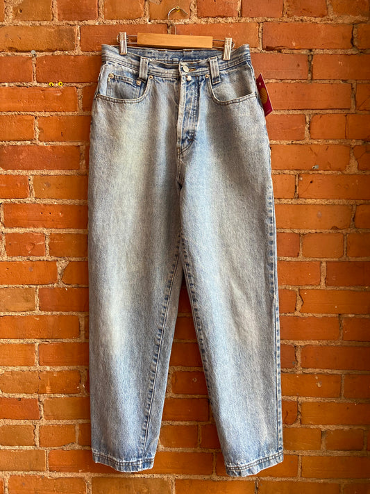 1990s Esprit Light Wash Button Fly Jeans