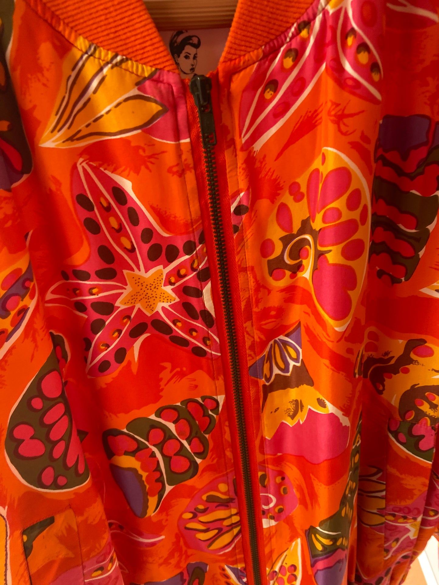 80’s Silk Bomber Jacket