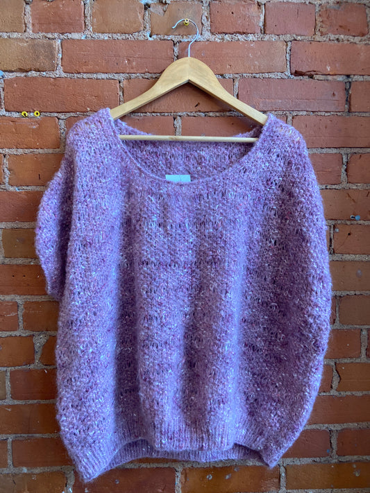 Dusty Rose Homemade Pullover