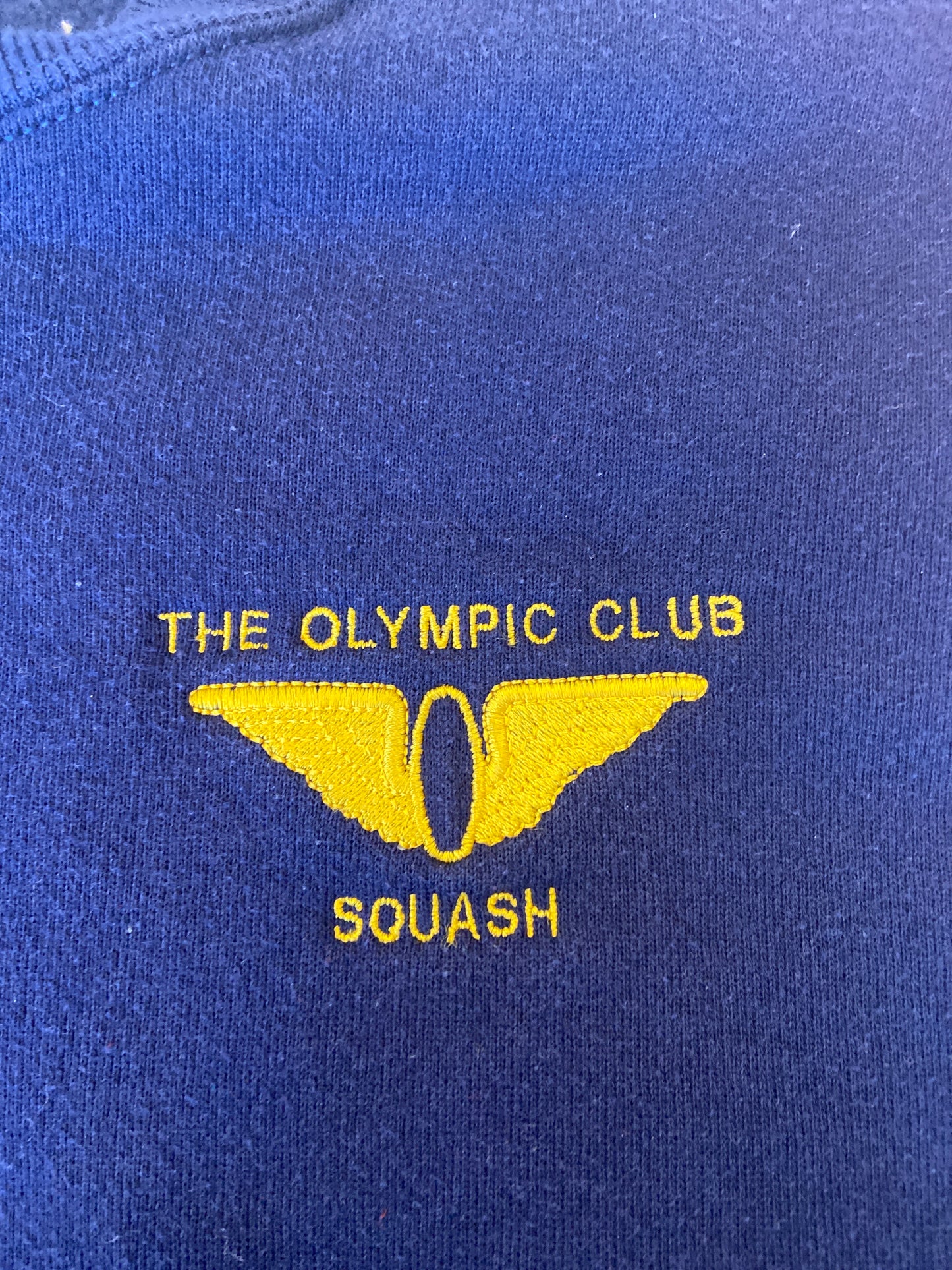 Navy Olympic Club Squash Crewneck