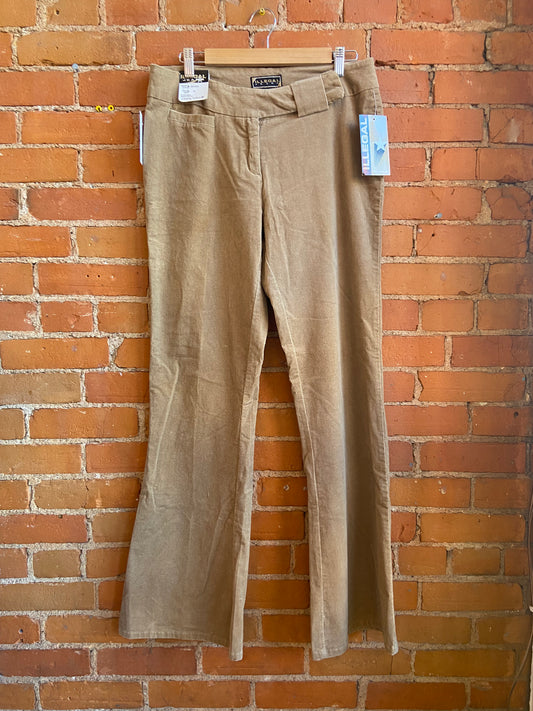 1990s/Y2K Illegal Jeans Tan Corduroy Pants