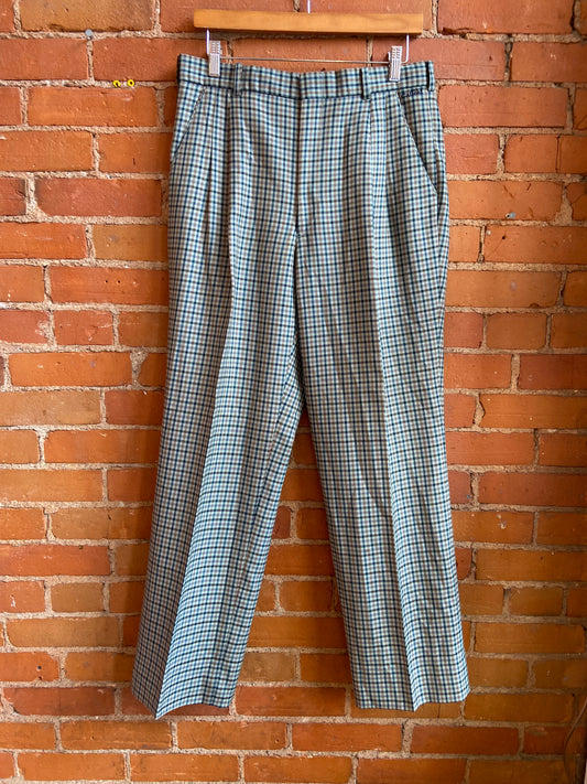 Cafie Cafield Plaid Trouser