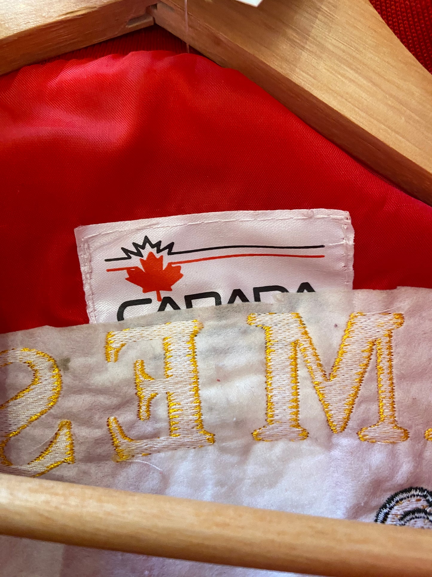 Shriners Red Satin Crew Jacket