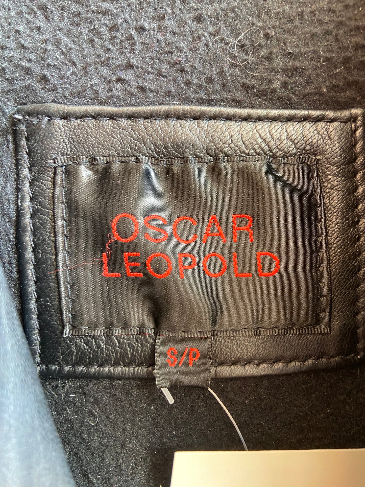 Oscar Leopold Leather Coat