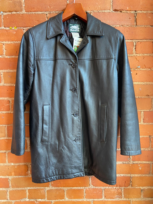 Roots Leather Jacket *As is