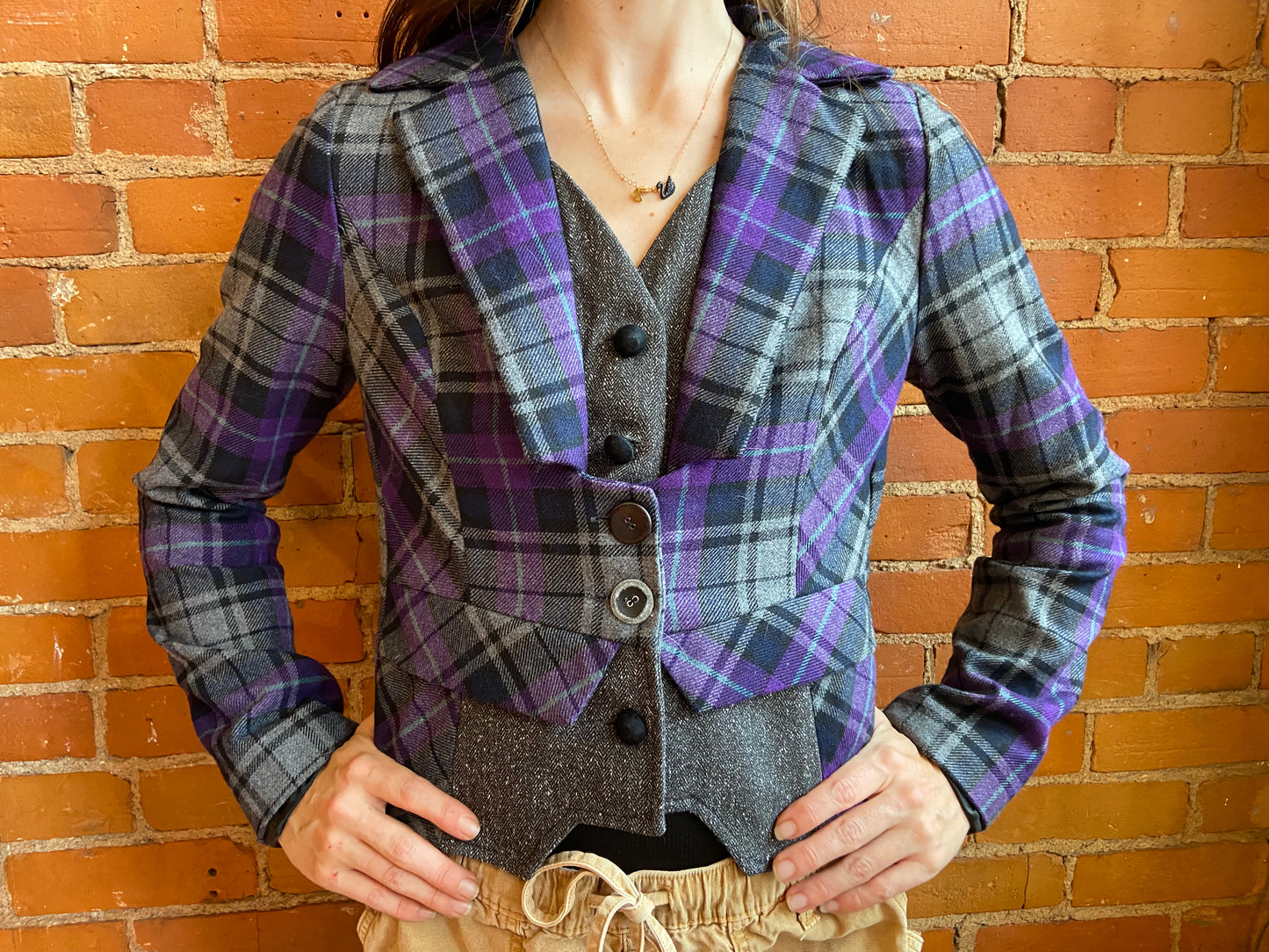 90s Blazer Vest Combo
