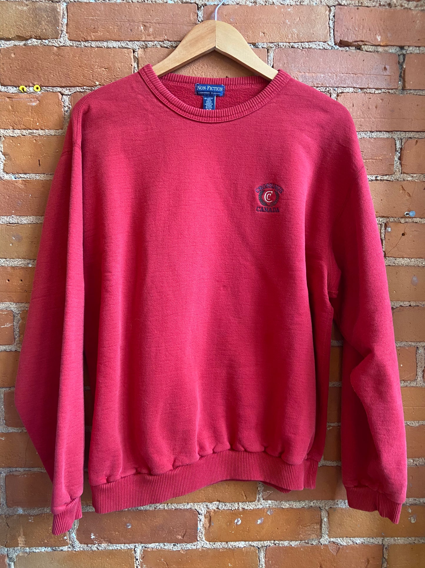 Non-Fiction Red Sweatshirt