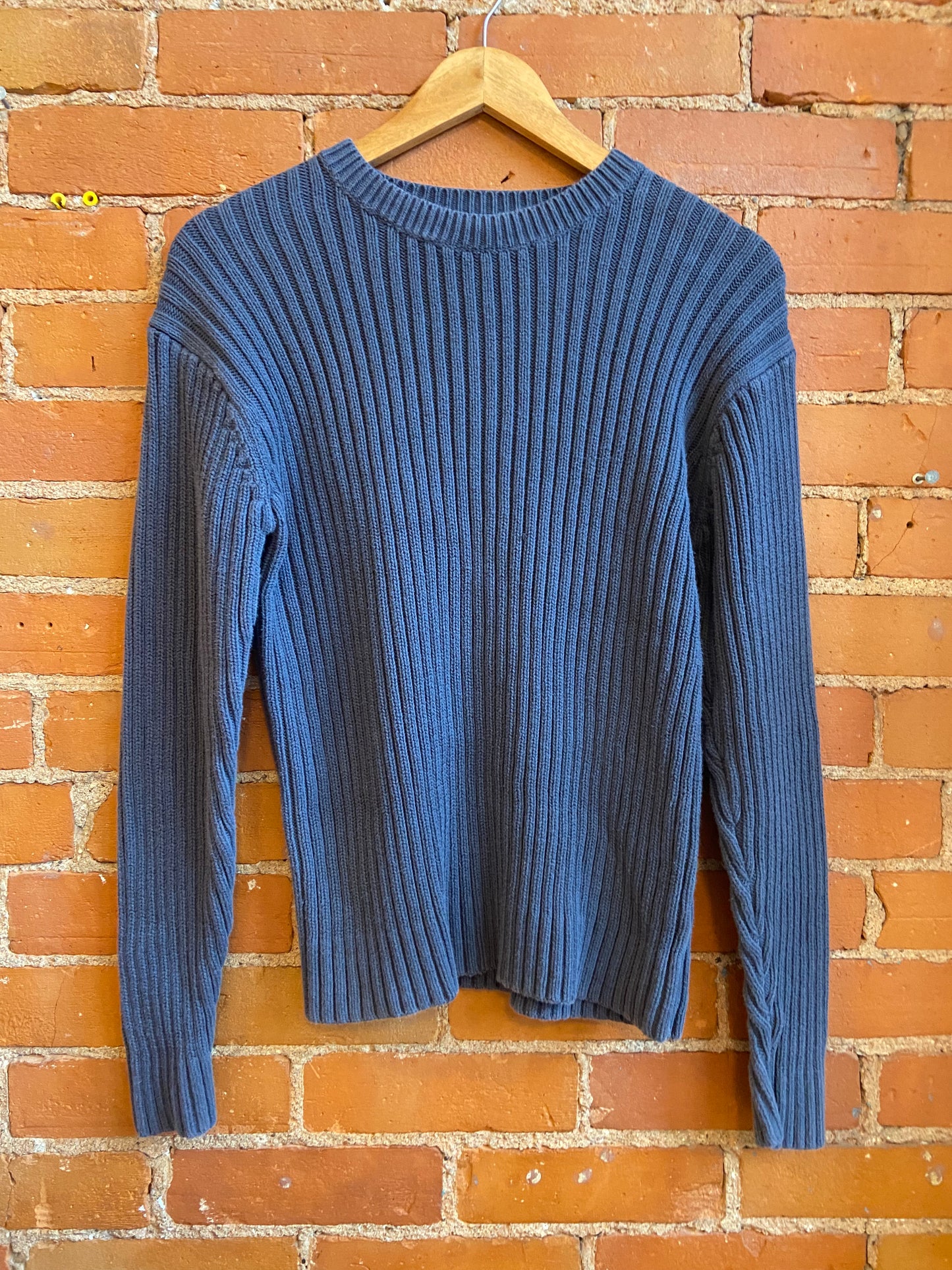 90's Club Monaco Cotton Ribbed Sweater