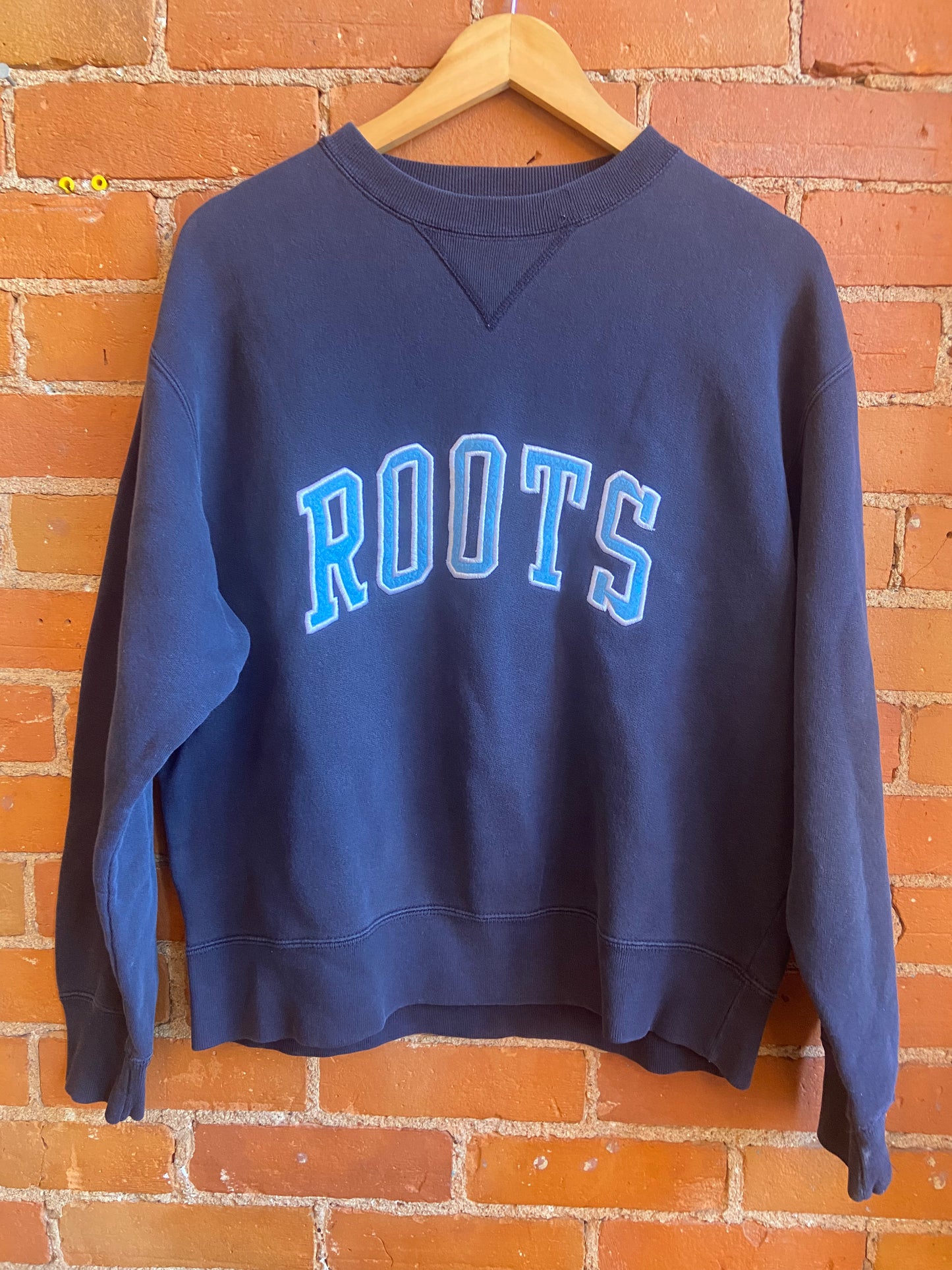 Roots Embroidered Crewneck Sweatshirt