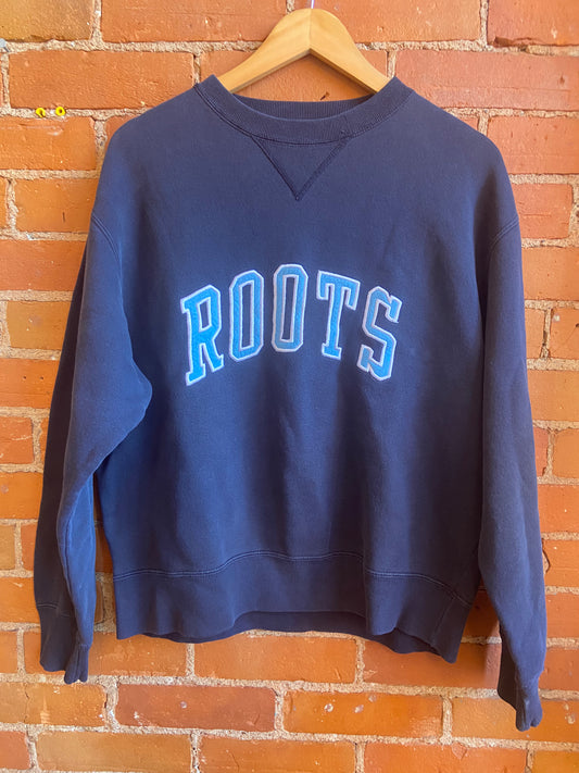 Roots Embroidered Crewneck Sweatshirt