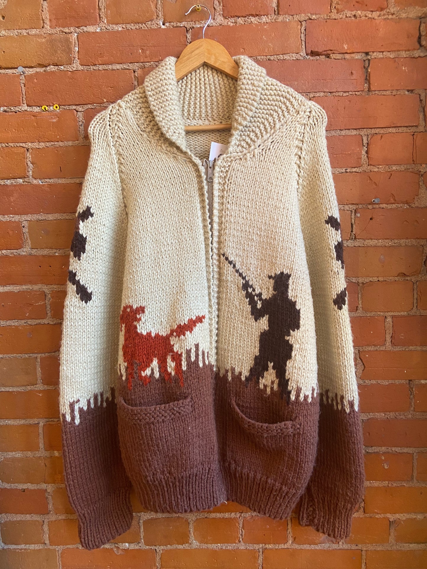 Cowichan Peasant Hunt Sweater