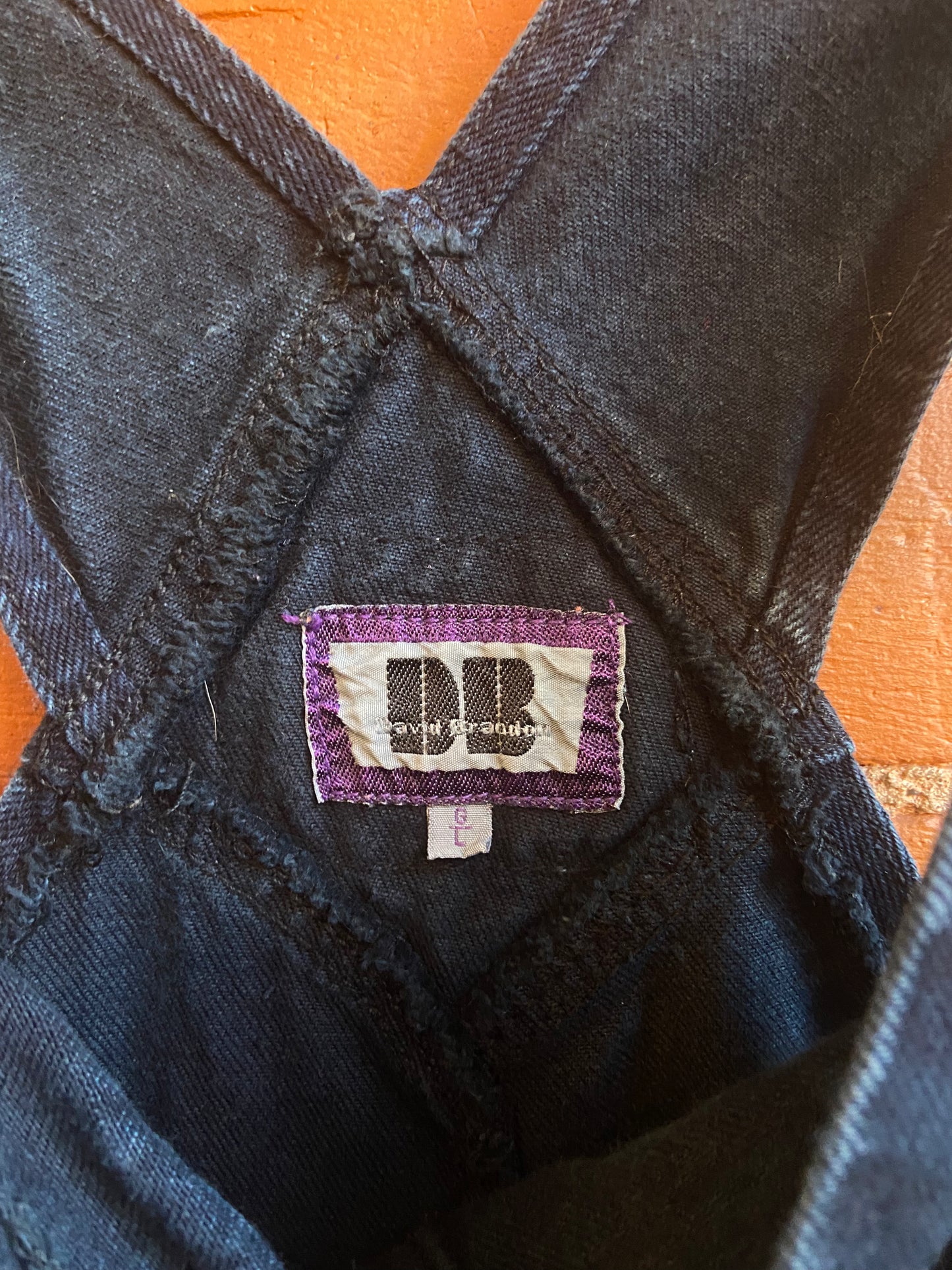 Carpenter Style Navy DB Overalls