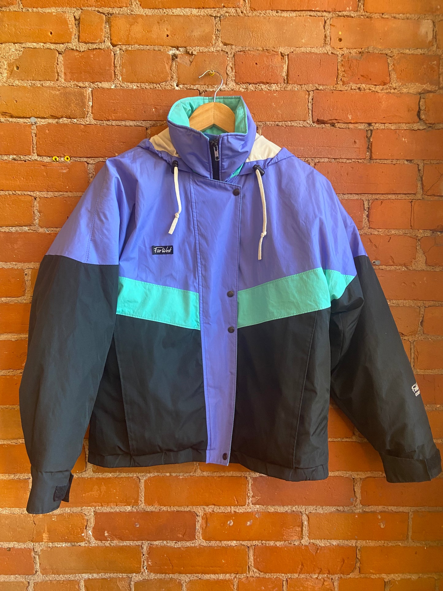Far West Colour Block Ski Jacket