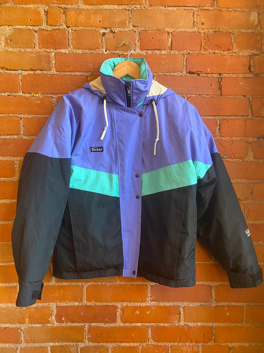 Far West Colour Block Ski Jacket