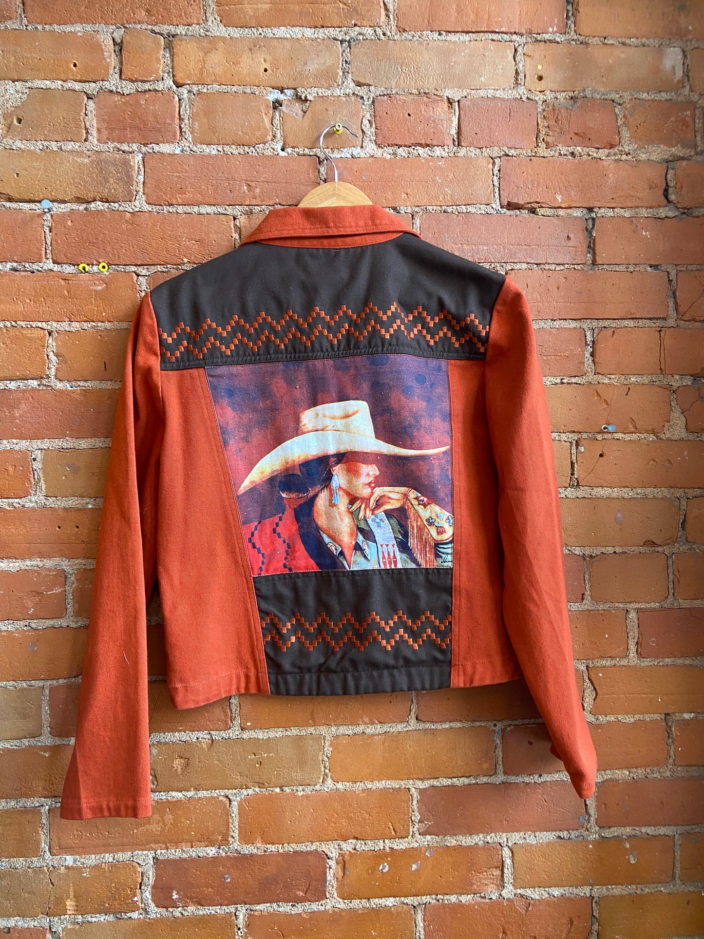 Burnt Orange Cowgirl Jacket