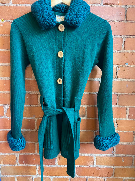 Green Holiday Knitwear Sweater