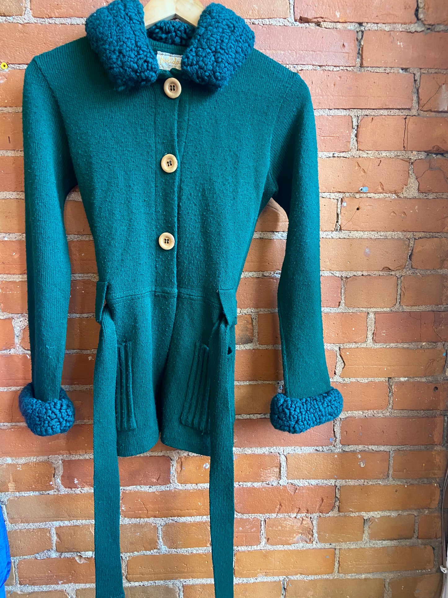 Green Holiday Knitwear Sweater