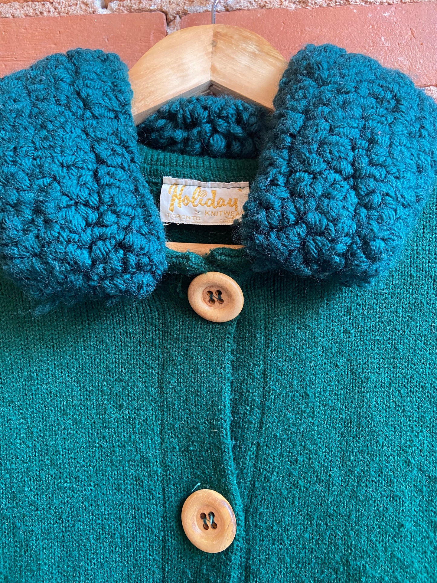 Green Holiday Knitwear Sweater