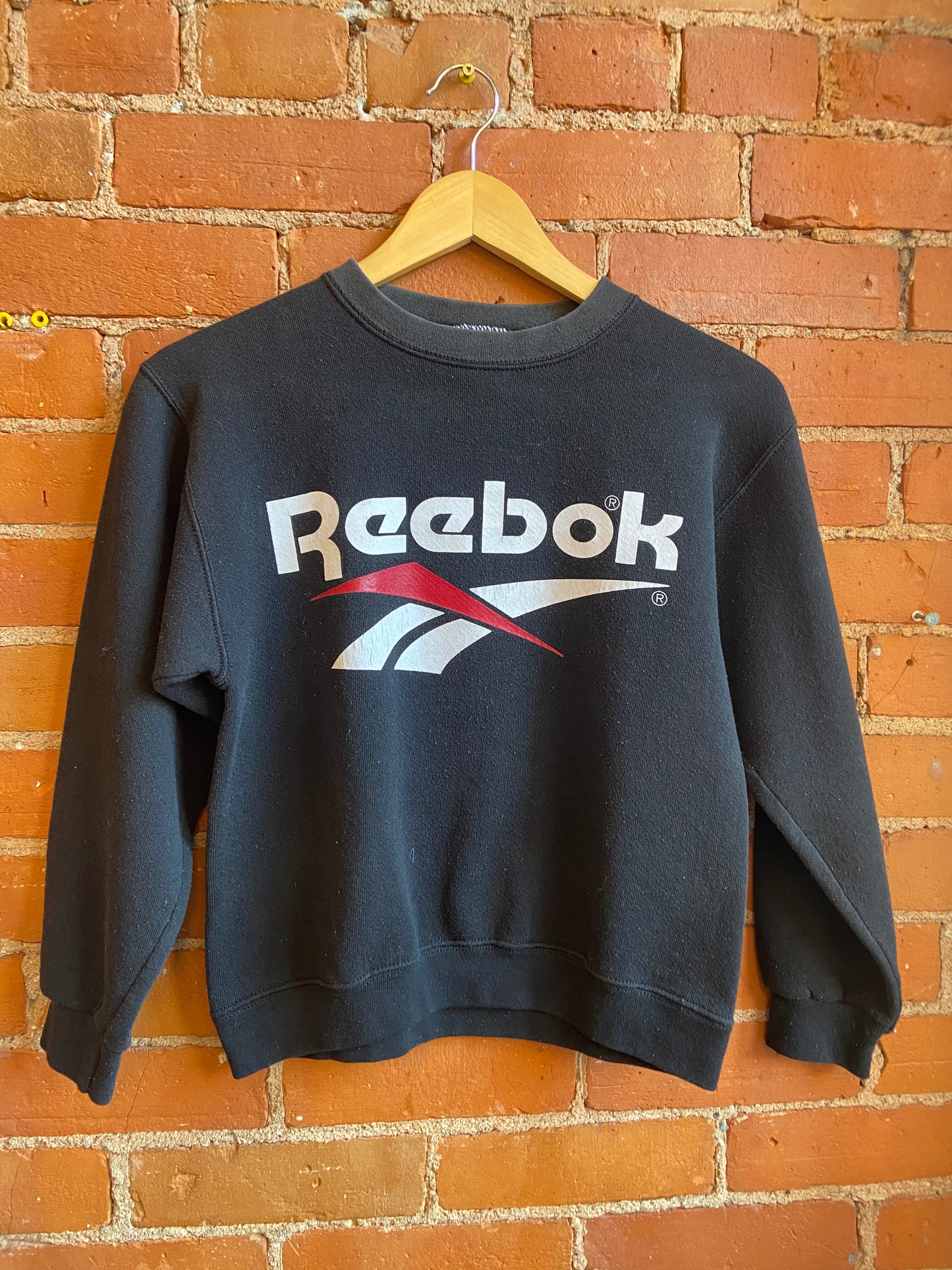 Black Reebok Crewneck