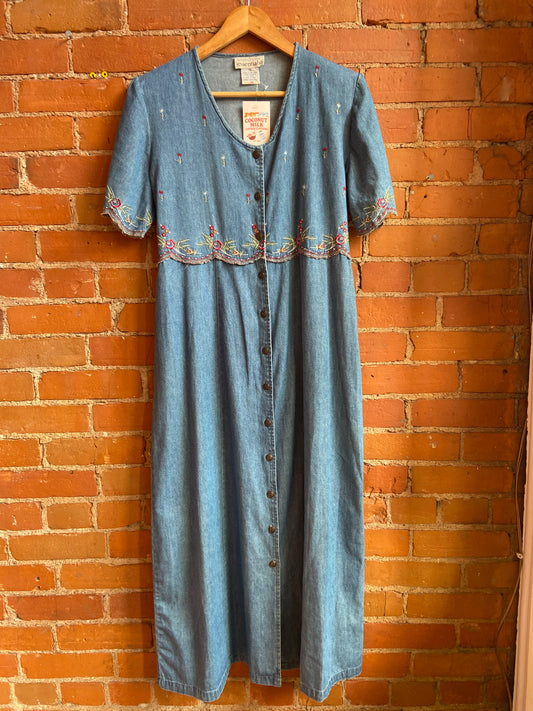 90s Denim Dandilion Dress