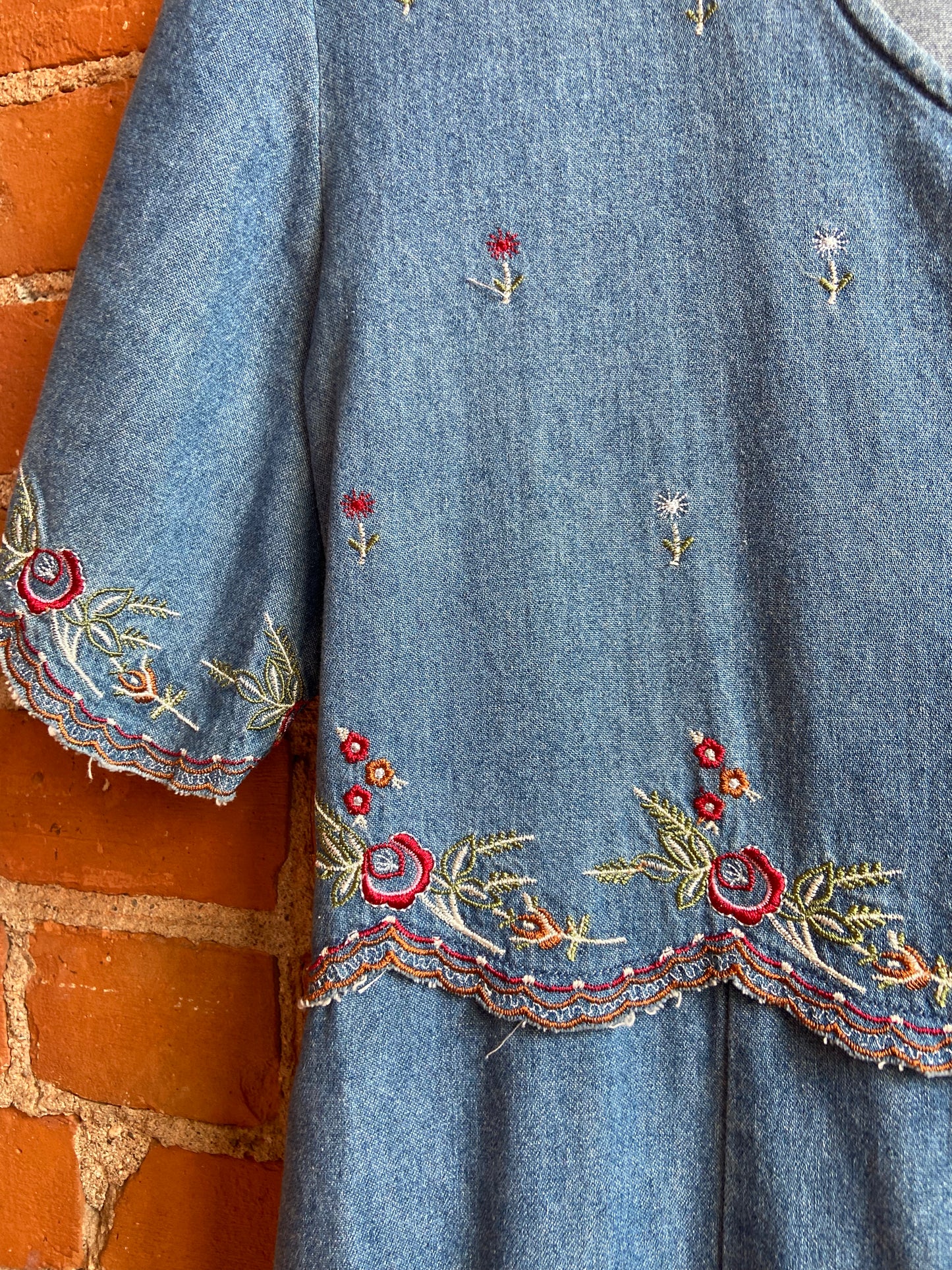 90s Denim Dandilion Dress