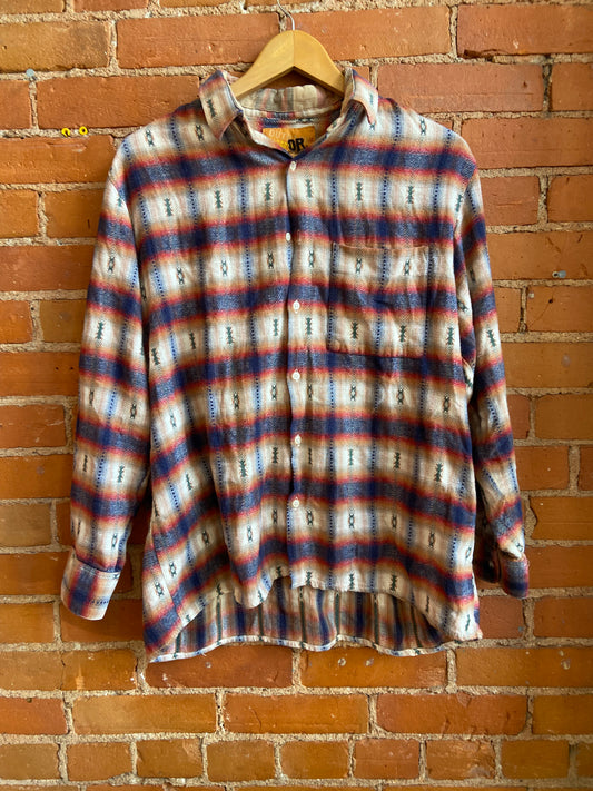 90s Printed Cotton Flannel