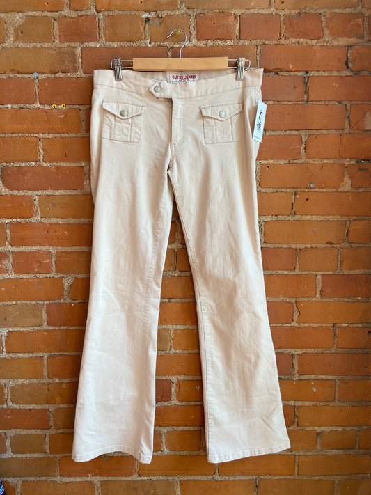 Y2K “Guess Jeans” Low Waisted Flare Pants