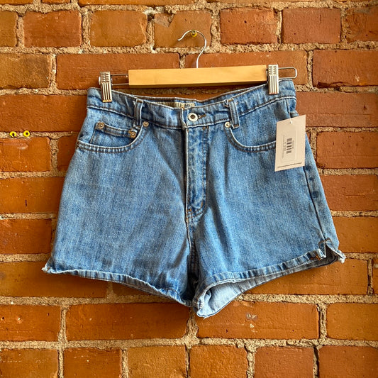 1990s Santa Barbara Light Wash Denim Shorts