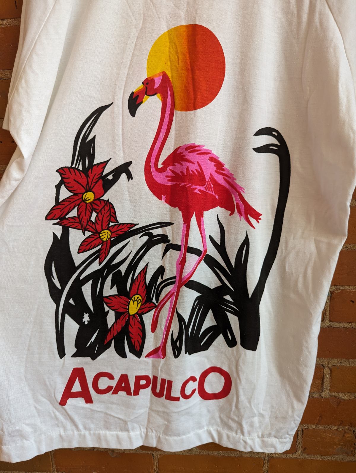 1980s Acapulco Oversized Single Stitch Graphic Tee