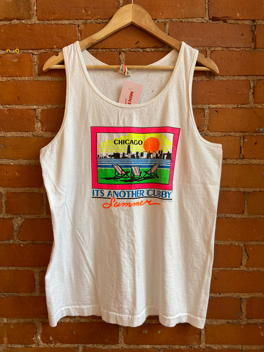 1989 Neon Chicago Tank