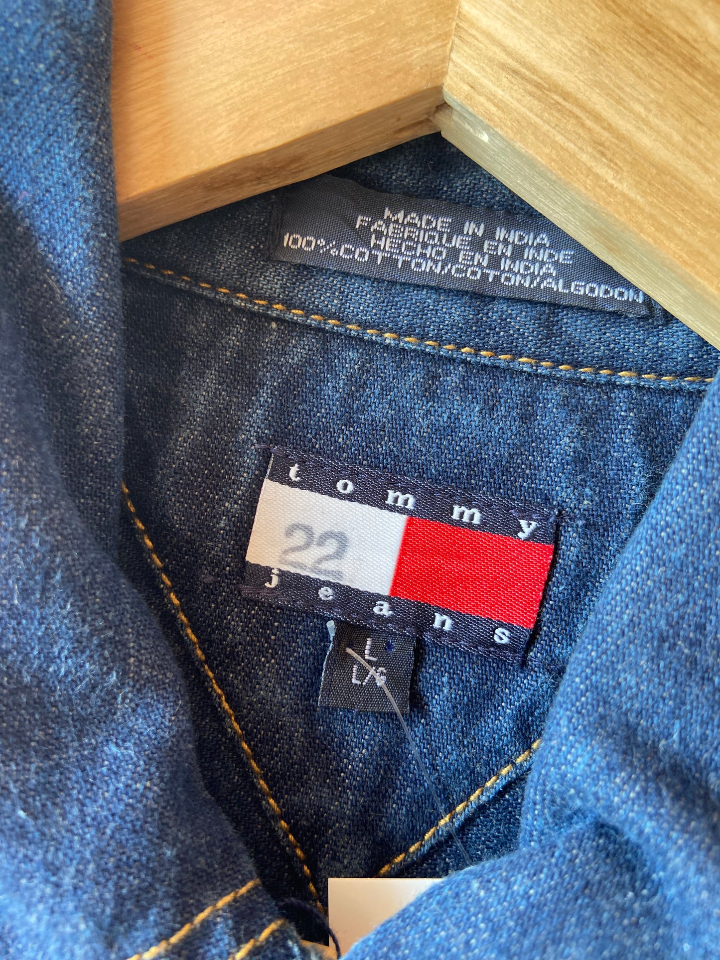 Y2K Tommy Jeans Embellished Denim Jacket