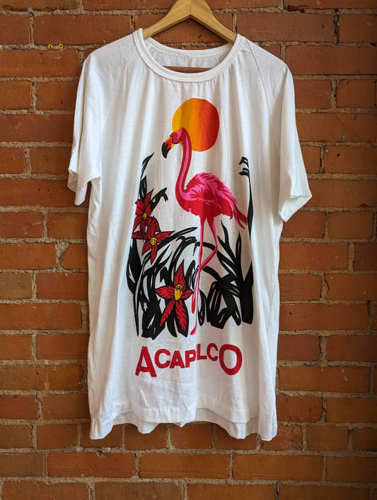 1980s Acapulco Oversized Single Stitch Graphic Tee