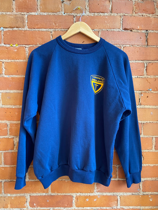 Navy Toronto Ambulance Crewneck