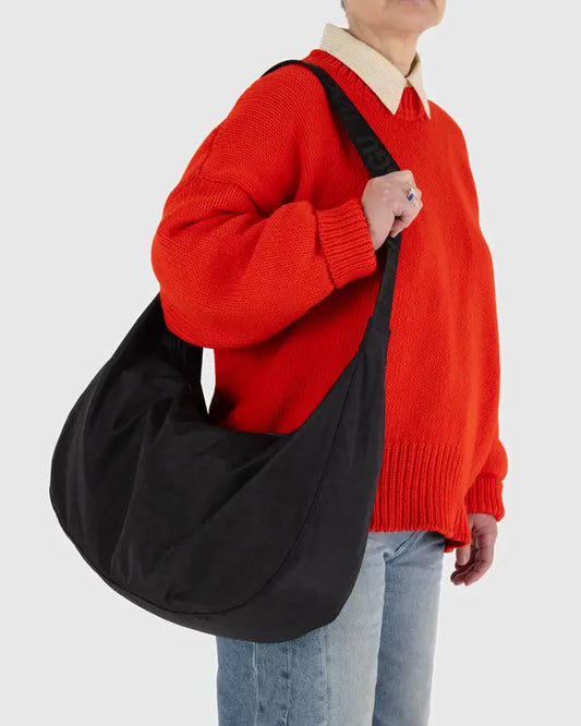 BAGGU Large Nylon Crescent Bag
