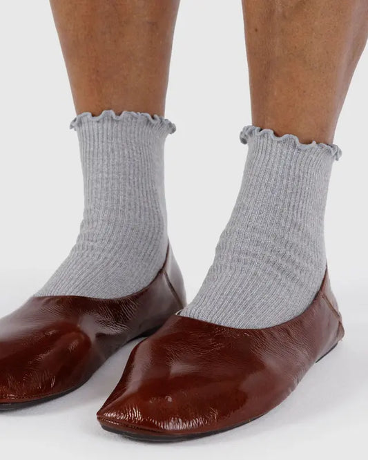 BAGGU Lettuce Edge Socks