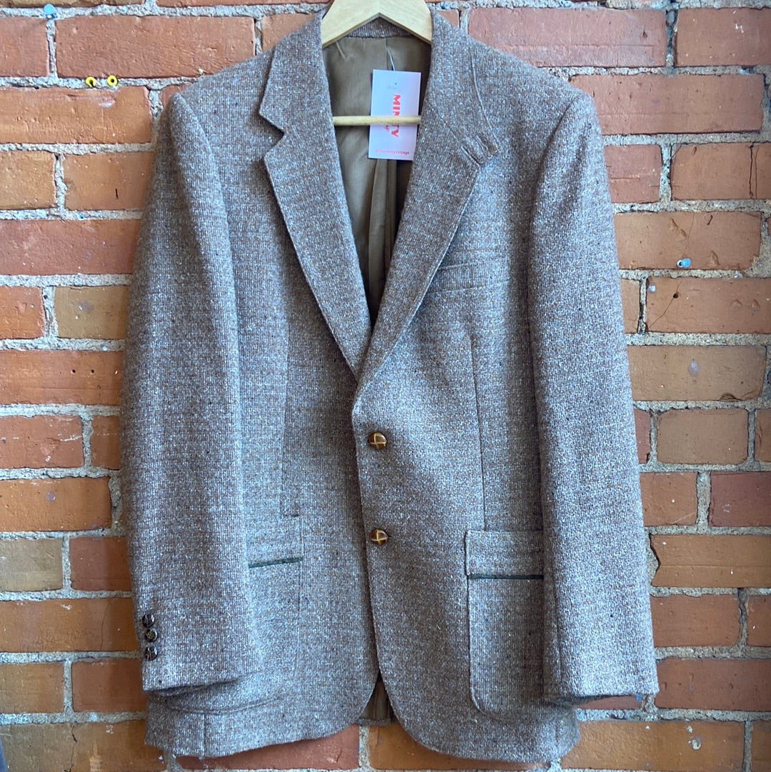 Brown Wool Blazer