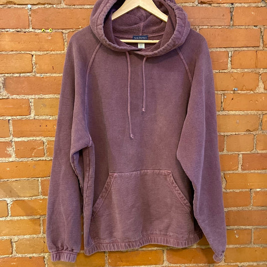 90’s Light Burgandy Stonewashed Hoodie