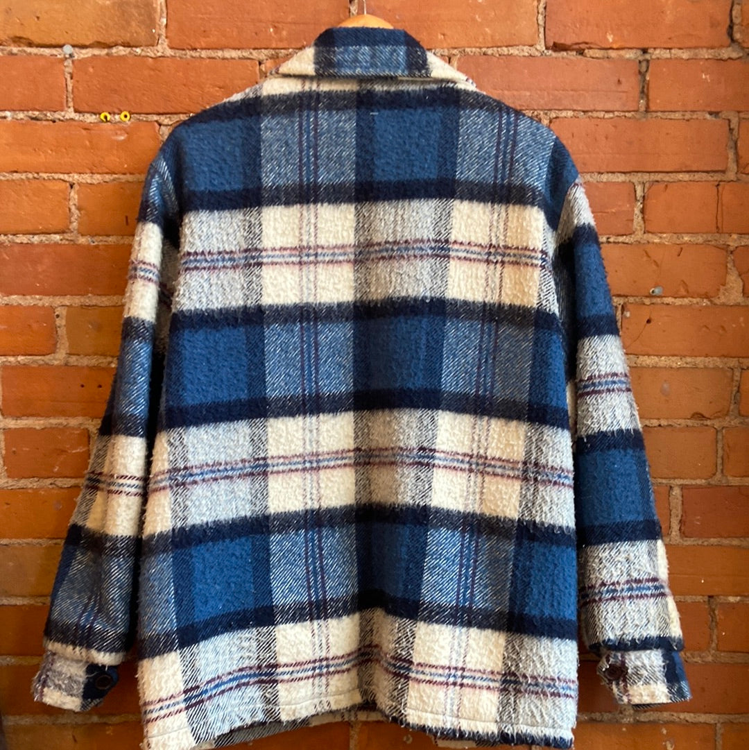 Blue Plaid Lumberman Jacket – The Neighbourhood Vintage Store