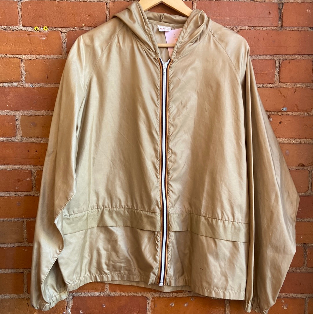 Gold Packable Utex Windbreaker