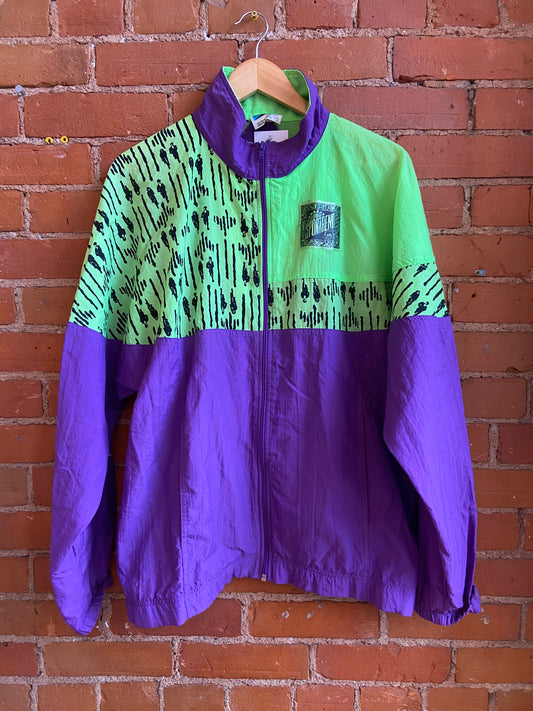 80’s Sportrend Neon Windbreaker