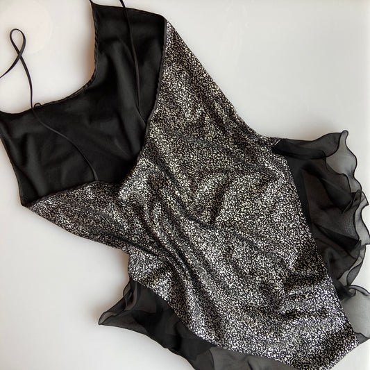 Black & Silver Teddy