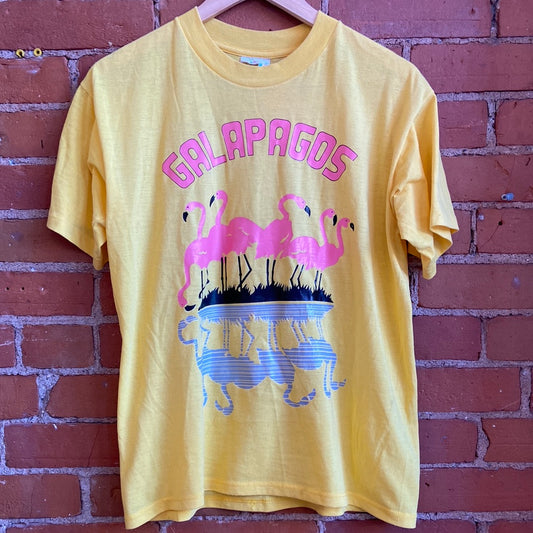 Yellow Galapagos Flamingo T-Shirt