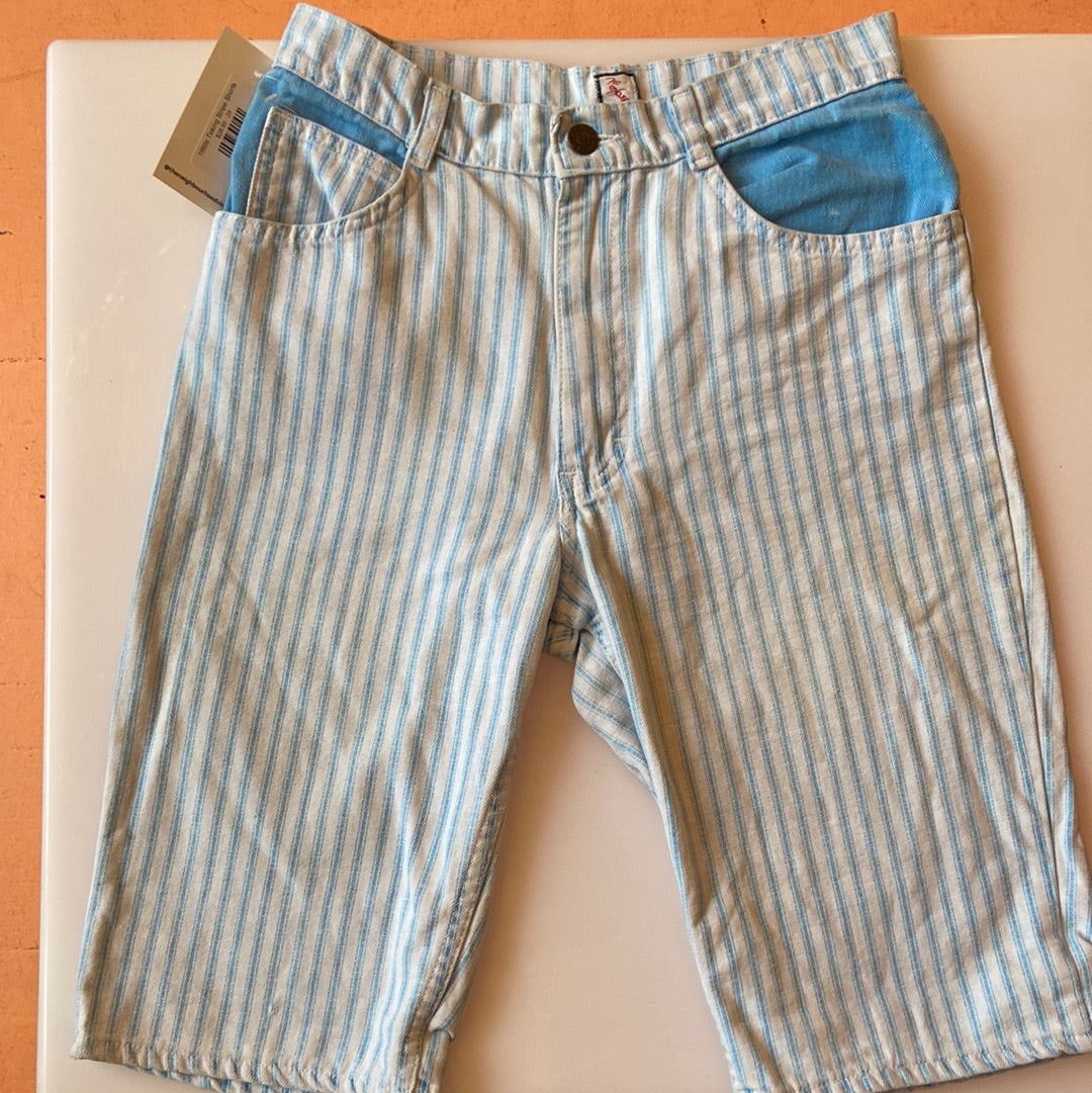 1980s Ticking Stripe Shorts