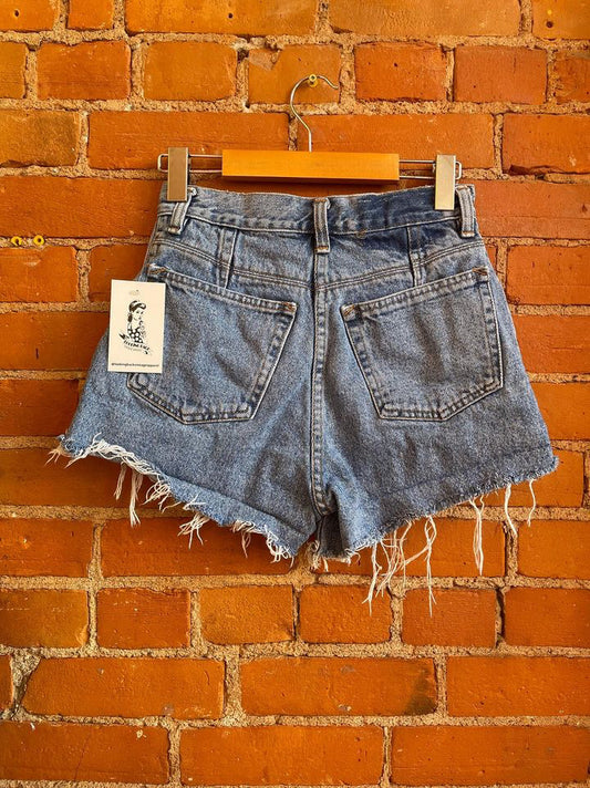 90’s PEPE Label High Waisted Denim Shorts