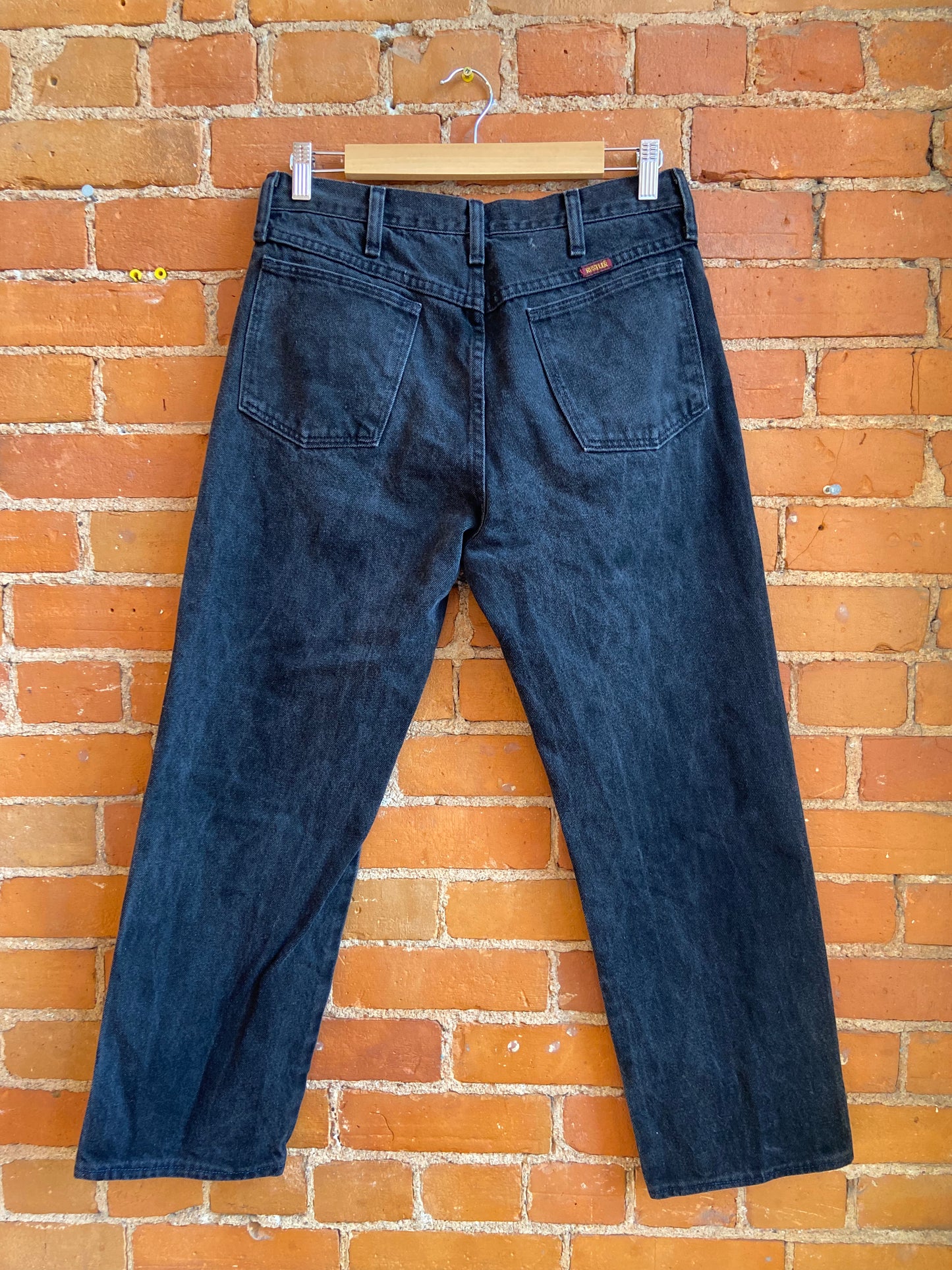 90’s Rustler Black Wash Jeans
